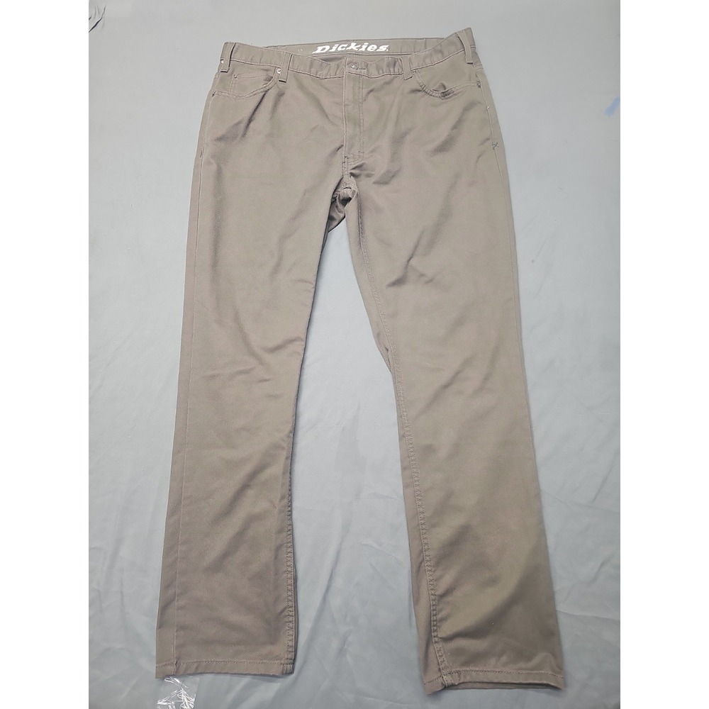 Dickies "Mens Size 40x32" Slim Fit Work Pants Green‎ Durable Casual Classic